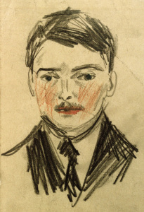 Bild-Nr: 30006536 August Macke / Selbstbildnis / 1911 Erstellt von: Macke, August