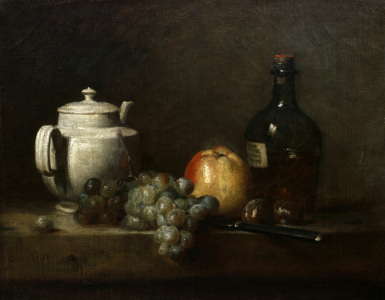 Bild-Nr: 30007471 Chardin / White Teapot / Still Life Erstellt von: Chardin, Jean Siméon