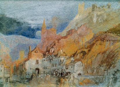 Bild-Nr: 30008175 W.Turner, Am Ende des Weges von Bernkast Erstellt von: Turner, Joseph Mallord William