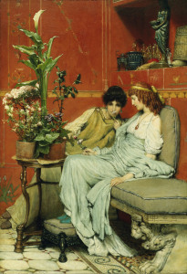 Bild-Nr: 30008563 L.Alma-Tadema / Confidences Erstellt von: Alma-Tadema, Lawrence