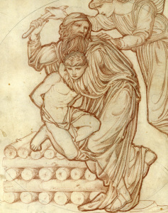 Bild-Nr: 30009212 E.Burne-Jones, The Sacrifice of Isaac. Erstellt von: Burne-Jones, Edward