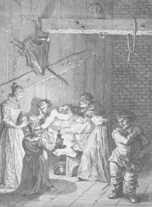 Bild-Nr: 30009305 Cervantes, Don Quixote / Engr.by Hogarth Erstellt von: Hogarth, William