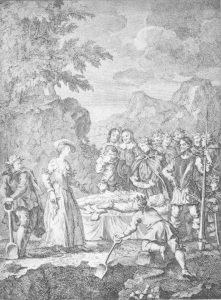 Bild-Nr: 30009313 Cervantes, Don Quixote / Engr.by Hogarth Erstellt von: Hogarth, William
