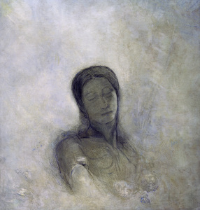 Bild-Nr: 30009772 O.Redon, Eyes closed, 1913 Erstellt von: Redon, Odilon
