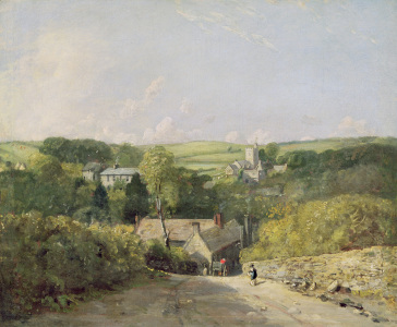 Bild-Nr: 31000222 A View of Osmington Village with the Church and Vicarage, 1816 Erstellt von: Constable, John