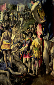 Bild-Nr: 31000595 The Martyrdom of St. Maurice, 1580-83 Erstellt von: Greco, El (Domenikos Theotokopoulos)