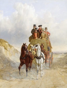 Bild-Nr: 31001585 The Royal Mail Coach on the Road, 1841 Erstellt von: Herring Snr, John Frederick
