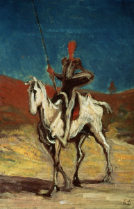 Bild-Nr: 31001615 Don Quixote, c.1865-1870 Erstellt von: Daumier, Honore