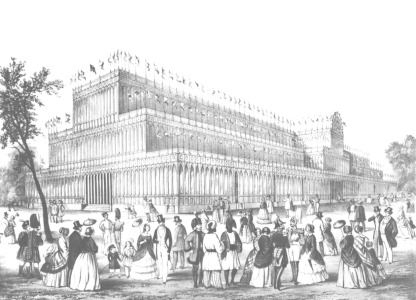 Bild-Nr: 31001979 View of the Exterior of the Crystal Palace, built for the Great Exhibition of 18 Erstellt von: Anonyme Künstler