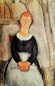 Bild-Nr: 31002817 Madame G. van Muyden, 1917 Erstellt von: Modigliani, Amedeo