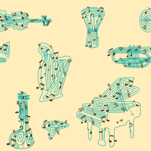 Bild-Nr: 9000924 Orchester Erstellt von: patterndesigns-com