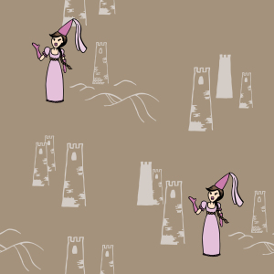 Bild-Nr: 9002054 Die Maid Kunigunde Erstellt von: patterndesigns-com