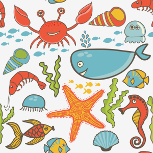 Bild-Nr: 9002534 Happy Ocean Erstellt von: patterndesigns-com