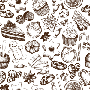 Bild-Nr: 9004268 Weihnachtsleckereien Erstellt von: patterndesigns-com