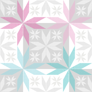 Bild-Nr: 9004447 Skandinavischer Sternen Frost Erstellt von: patterndesigns-com