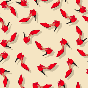 Bild-Nr: 9005286 Die Roten Schuhe Erstellt von: patterndesigns-com