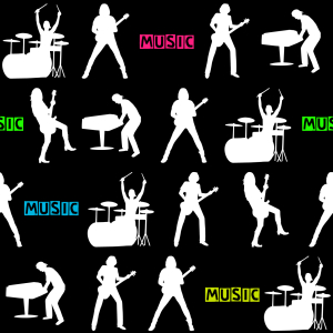 Bild-Nr: 9006079 Rock Musik Erstellt von: patterndesigns-com