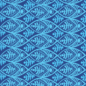 Bild-Nr: 9006223 Maori Fische Erstellt von: patterndesigns-com