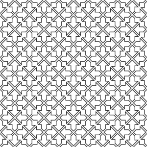 Bild-Nr: 9006656 Maurisches Gitterwerk Erstellt von: patterndesigns-com