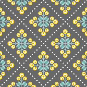 Bild-Nr: 9006937 Retro Patchwork Blumen Erstellt von: patterndesigns-com