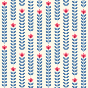 Bild-Nr: 9006945 Reihen Von Blumen Erstellt von: patterndesigns-com