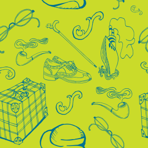 Bild-Nr: 9008285 Zeitloser Reisender Erstellt von: patterndesigns-com