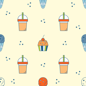 Bild-Nr: 9009278 Eis und Getränke Erstellt von: patterndesigns-com