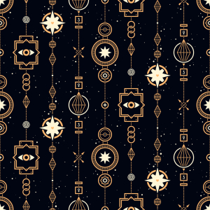 Bild-Nr: 9009307 Magische Girlanden Erstellt von: patterndesigns-com