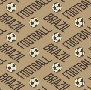 Bild-Nr: 9010071 Fussball In Brasilien Erstellt von: patterndesigns-com