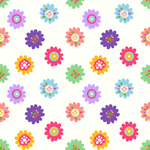 Bild-Nr: 9011258 Mädchenhafte Blumen Erstellt von: patterndesigns-com