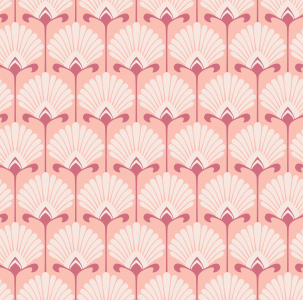 Bild-Nr: 9011434 Art Deco Fächerblatt Erstellt von: patterndesigns-com