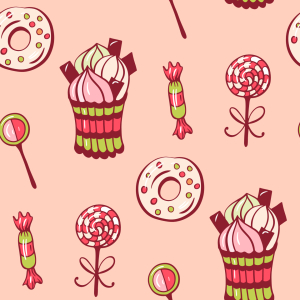 Bild-Nr: 9011927 Zuckersüß Erstellt von: patterndesigns-com