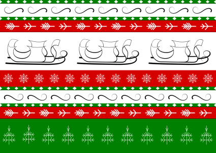 Bild-Nr: 9012051 Weihnachtsschlitten Erstellt von: patterndesigns-com