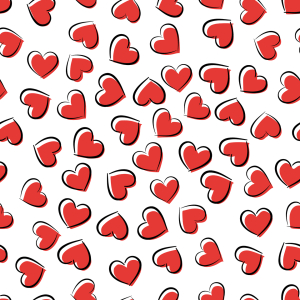 Bild-Nr: 9012925 Valentins Herzchen Erstellt von: patterndesigns-com