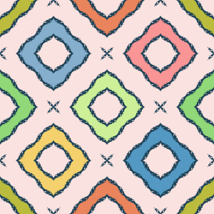 Bild-Nr: 9012963 Umrandete Rauten Erstellt von: patterndesigns-com