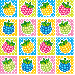 Bild-Nr: 9013315 Saftige Beeren Erstellt von: patterndesigns-com
