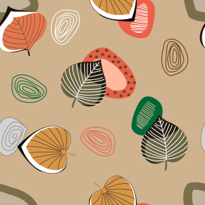 Bild-Nr: 9013435 Versteinerte Blätter Erstellt von: patterndesigns-com