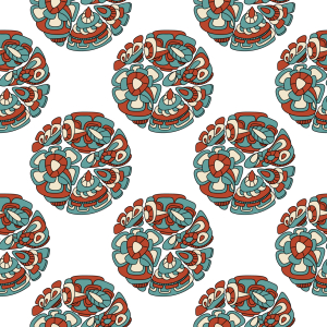 Bild-Nr: 9013692 Ethno Kreis Symbole Erstellt von: patterndesigns-com