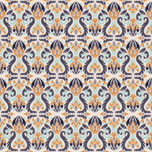 Bild-Nr: 9013697 Retro Blumenverzierungen Erstellt von: patterndesigns-com