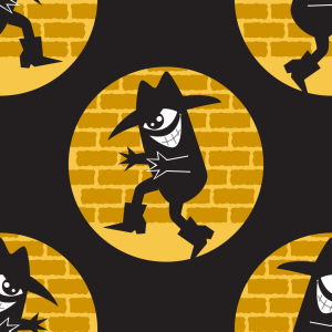 Bild-Nr: 9013902 Schnappt den Bösewicht Erstellt von: patterndesigns-com