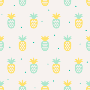 Bild-Nr: 9013938 Ananas trifft Dreiecke Erstellt von: patterndesigns-com