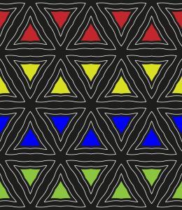 Bild-Nr: 9013975 Drei Farben Erstellt von: patterndesigns-com