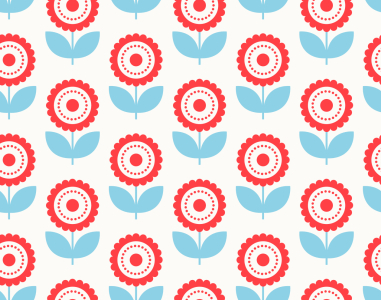 Bild-Nr: 9014193 Zarte Rundblüten Erstellt von: patterndesigns-com