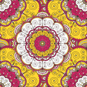 Bild-Nr: 9014271 Orientalisches Mandala Erstellt von: patterndesigns-com