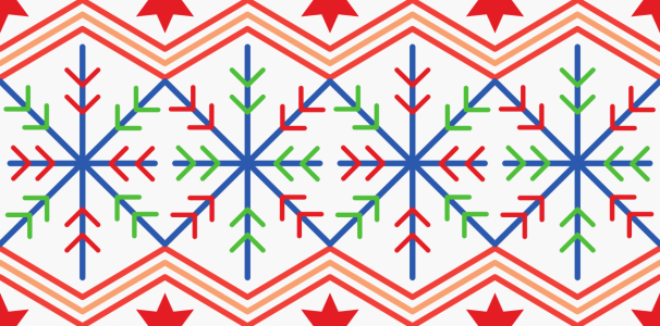 Bild-Nr: 9014487 Nordische Sterne Und Streifen Erstellt von: patterndesigns-com