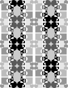 Bild-Nr: 9014733 Tanz der Kreise und Quadrate Erstellt von: patterndesigns-com