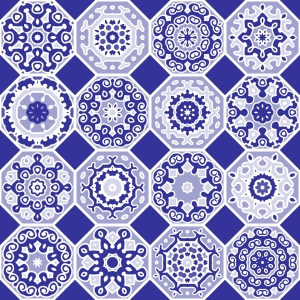 Bild-Nr: 9014809 Harmonische Fliesen Sechsecke Erstellt von: patterndesigns-com