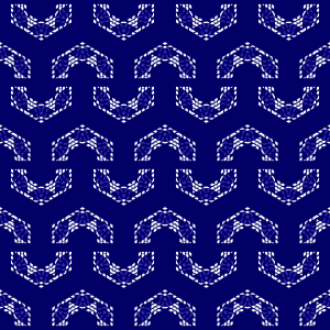 Bild-Nr: 9014816 Kantige Wellen Erstellt von: patterndesigns-com