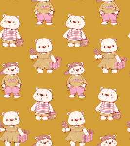 Bild-Nr: 9014931 Glückliche Teddys Erstellt von: patterndesigns-com