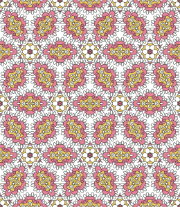 Bild-Nr: 9015011 Sechs Und Ein Stern Erstellt von: patterndesigns-com